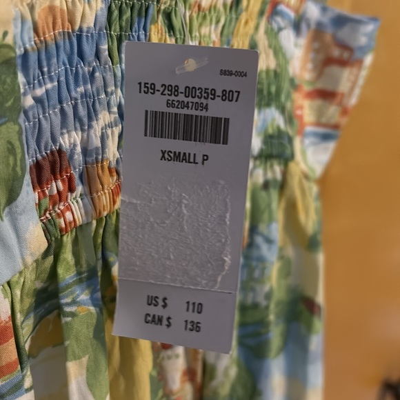 A&F Sweetheart Babydoll Maxi Dress XSP - Picture 7 of 8